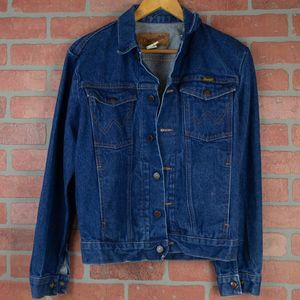 Wrangler Vintage Dark Denim Jacket 36S